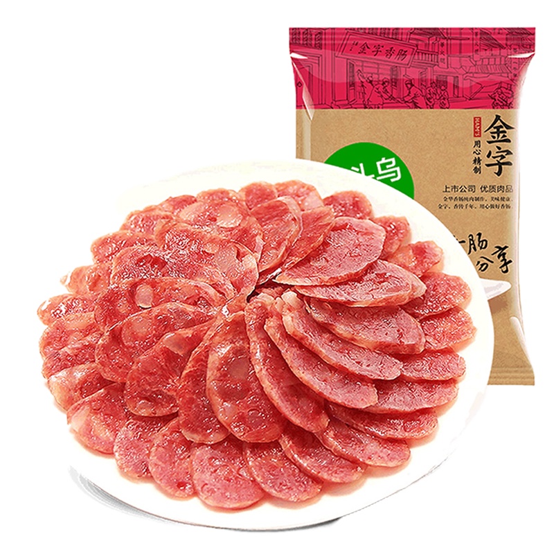 金字火腿 金华两头乌香肠320g土猪鲜肉制作腊肠腊肉` SZ-