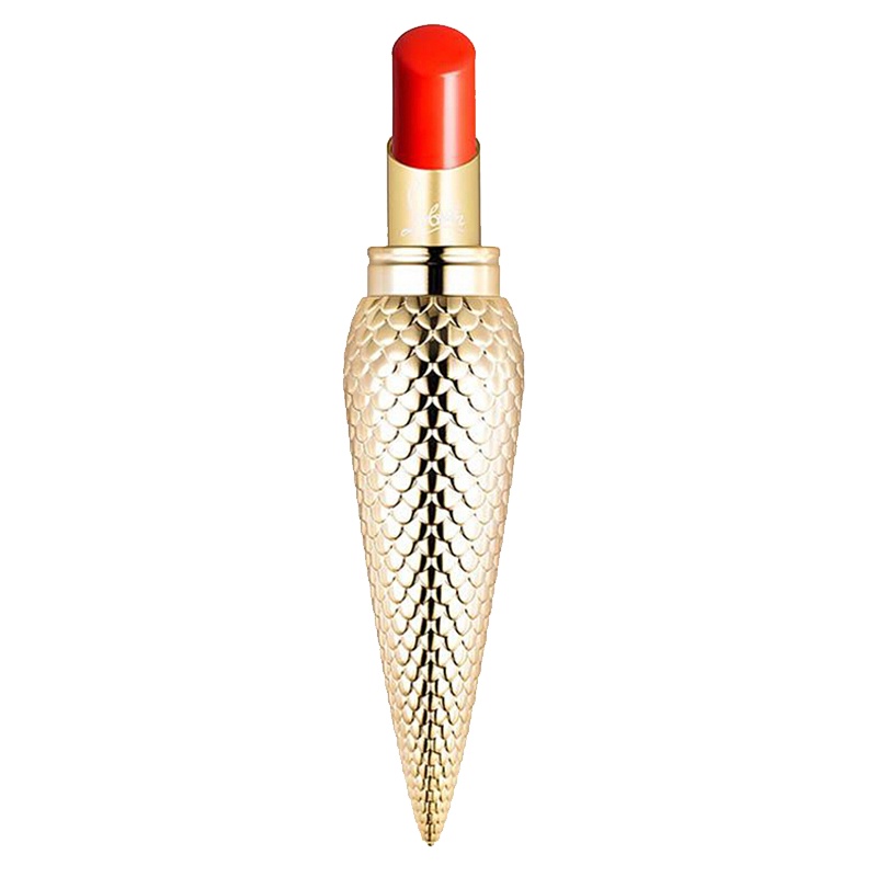 Christian Louboutin克里斯提CL萝卜丁丝滑显色唇膏3.5g女王权杖口红 605S金管薄纱ESCATIN