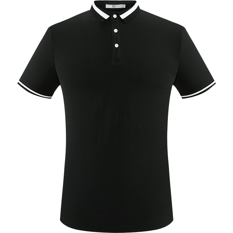 HLA海澜之家珠地时尚短袖POLO2019夏季舒适柔软短袖T恤男 HNTPD2R117A