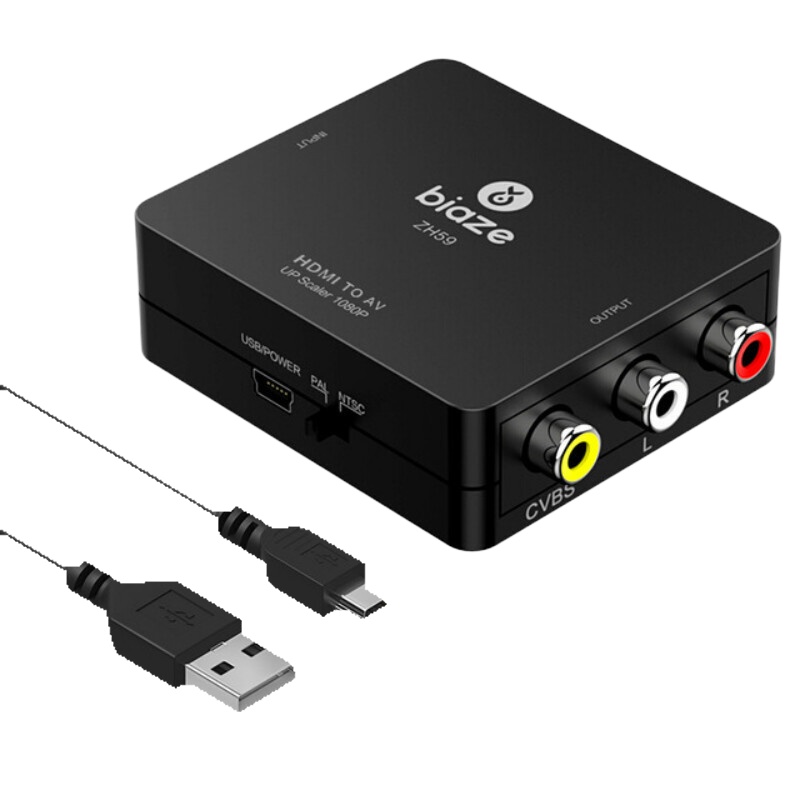HDMI转AV转换器
