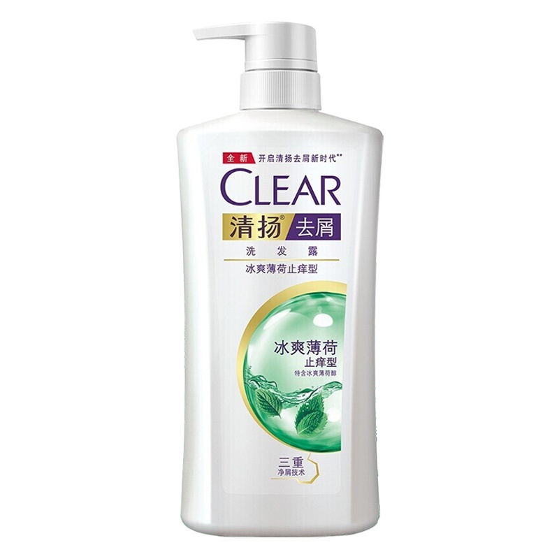 清扬 去屑洗发露冰爽薄荷止痒型750ml(单位:瓶)