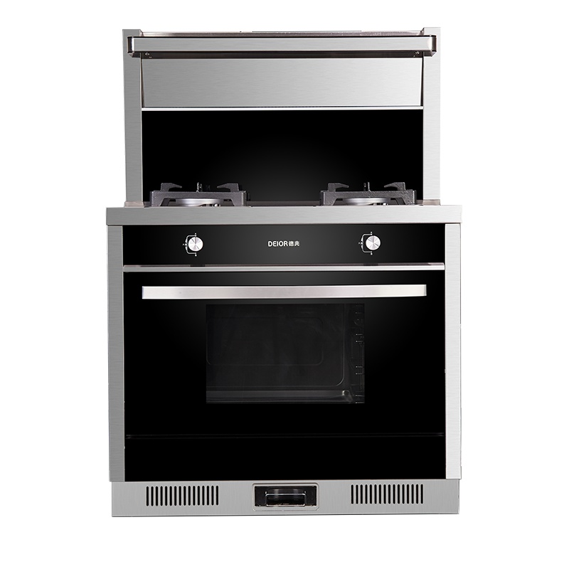 德兆A2B7Z集成灶超大蒸箱油烟机燃气灶灶双灶蒸汽炉一体灶环保灶 液化气