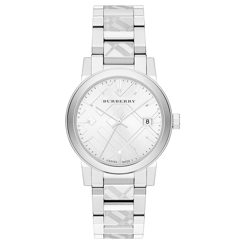 巴宝莉(BURBERRY)经典时尚休闲英伦格纹女士手表