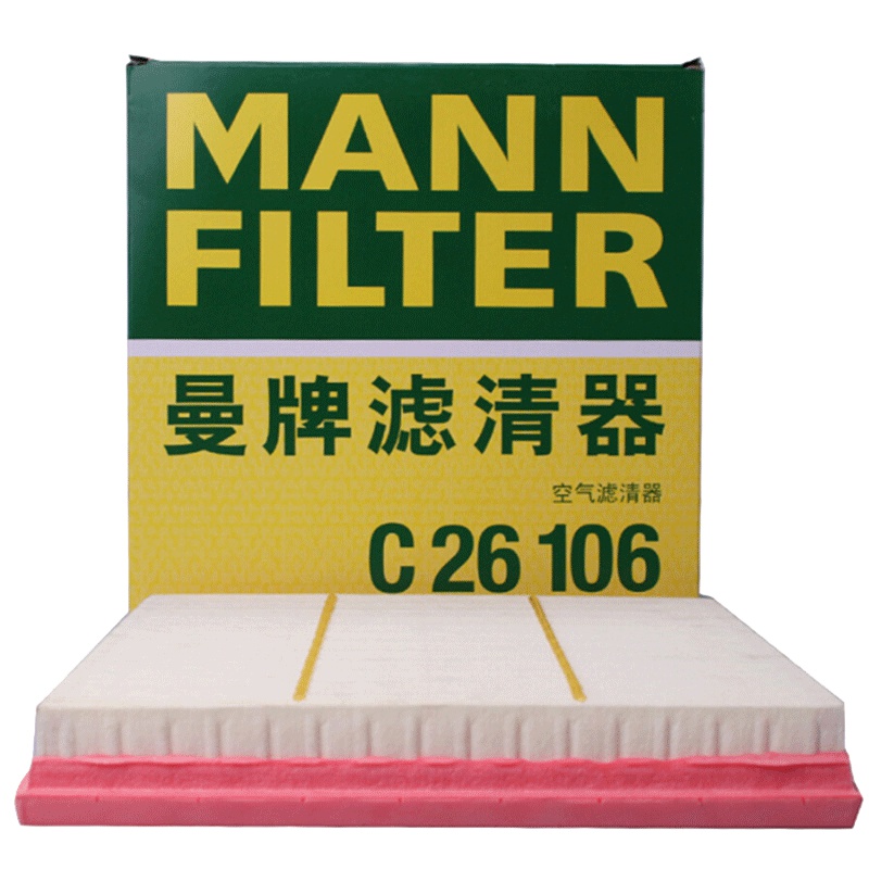 曼牌(MANN)空气滤C26106适配10-14款英朗GT/09-15款科鲁兹