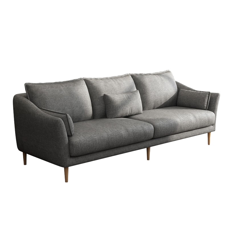 一米色彩 沙发 布艺沙发客厅整装北欧现代家具懒人小户型布沙发 客厅家具