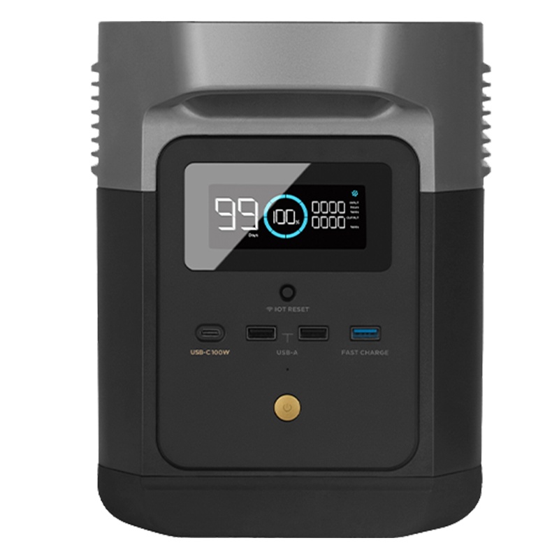 EcoFlow户外移动电源应急露营车载220v 2400w便携大功率DELTA MAX