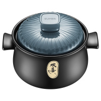 苏泊尔(SUPOR)砂锅陶瓷煲汤锅陶瓷锅炖汤锅小米粥熬药锅欢喜系列燃气明火适用2.5升EB25SAT01[浅汤煲]