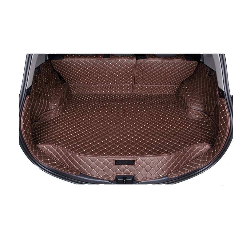 新卡罗拉后备箱垫全包围2014-2019款丰田双擎汽车专用混动尾箱垫 黑色米线全包围[卡罗拉专用]