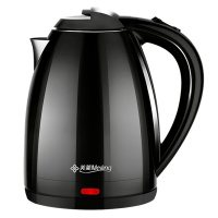 美菱(MeiLing) 电水壶MH-1802 家用通用食品级304不锈钢内胆 1.8L大容量双层防烫烧水壶