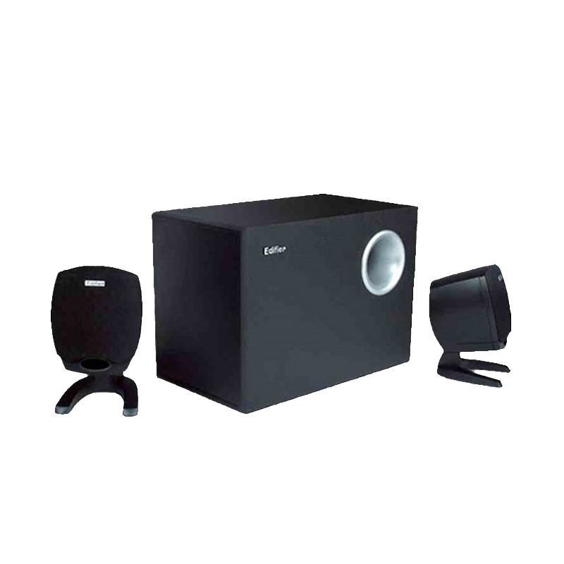 Edifier/漫步者 R201TIII 2.1声道多媒体电脑台式电脑有源音响低音炮音箱 黑色