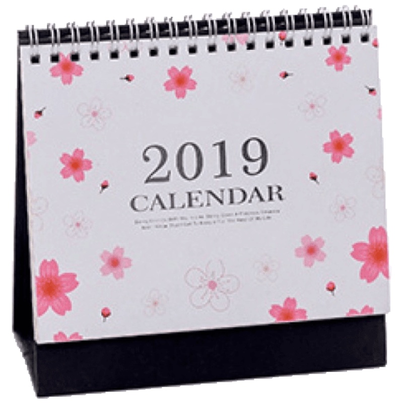 权夫人台历2025年创意简约小清新桌面摆件月历日历高考计划本