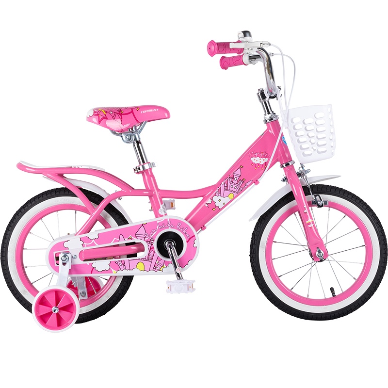 途锐达特酷婴童(TOOKKE)儿童自行车女孩单车脚踏车4/6/8岁小孩自行车豪华小城堡