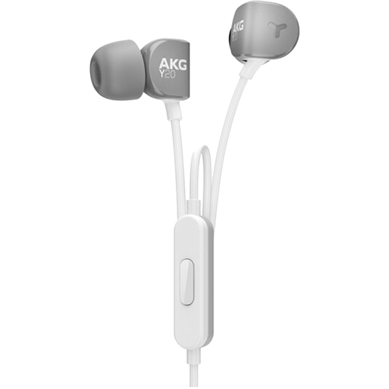 AKG Y20U 立体声入耳式有线耳机 灰色
