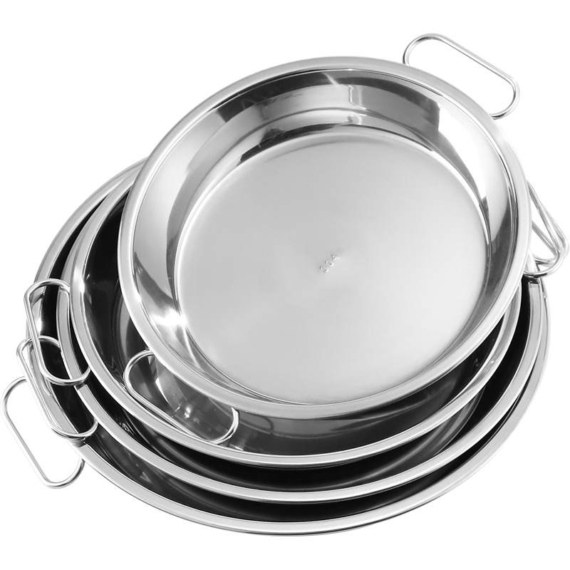 1个小号1肠粉盘长方形方盘子广东肠粉工具套装家用广东肠粉蒸盘凉皮盘餐盘肠粉蒸盘