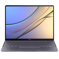 华为(HUAWEI)MateBook X 13英寸笔记本电脑 (I5 8GB 256GB 集显 Win10 深空灰)