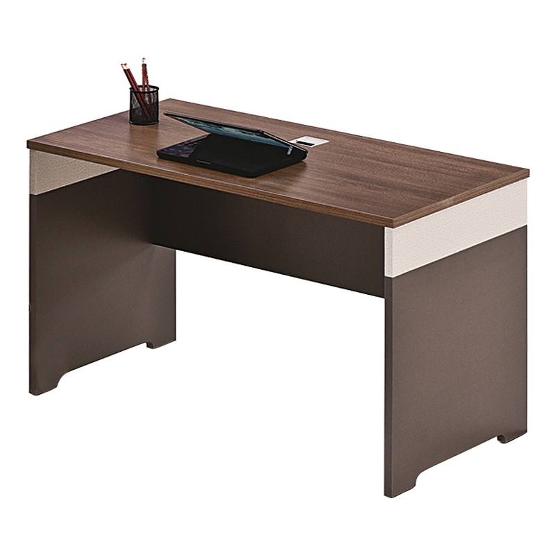 [藏书阁]职员办公桌单人位员工位办工桌简约工作位1.4米