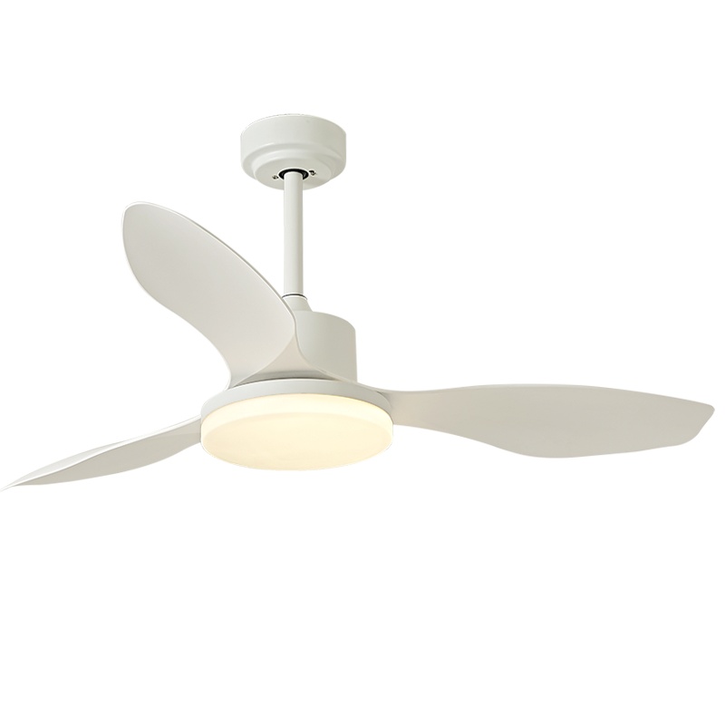 北欧简约风扇灯家用变频納丽雅大风力带灯电风扇吊灯餐厅卧室客厅吊扇灯 三室两厅-套餐4