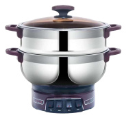 FRD不锈钢多功能电热锅 FRDDG-30cm商家免邮不含税