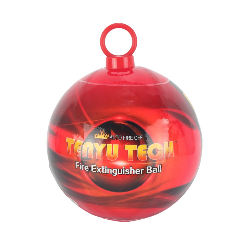 天域自动干粉灭火器球自动灭火球消防演习用商用家用厨房机房用胀裂式炸裂式投掷型灭火弹便携吊装悬挂款4kg 消防器材
