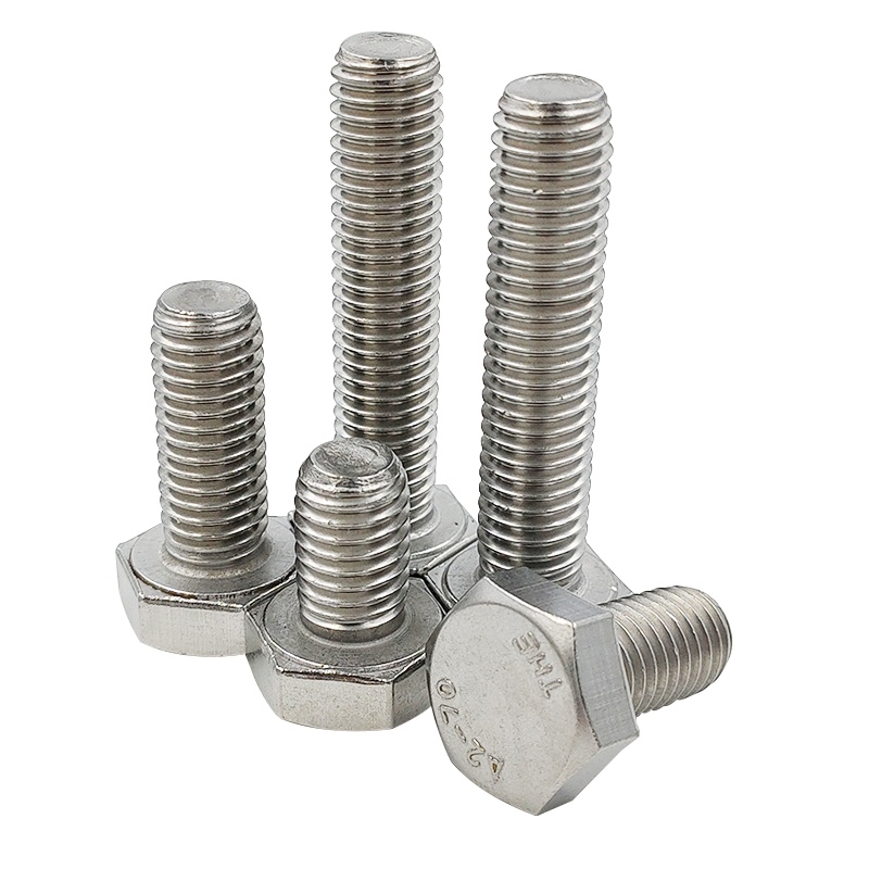 海斯迪克 HK-20 304不锈钢外六角螺丝 M3~M6外六角螺栓螺钉 DIN933