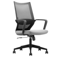 钜晟 办公椅滚轮转椅网布人体工学员工椅会议椅ZCH-185B