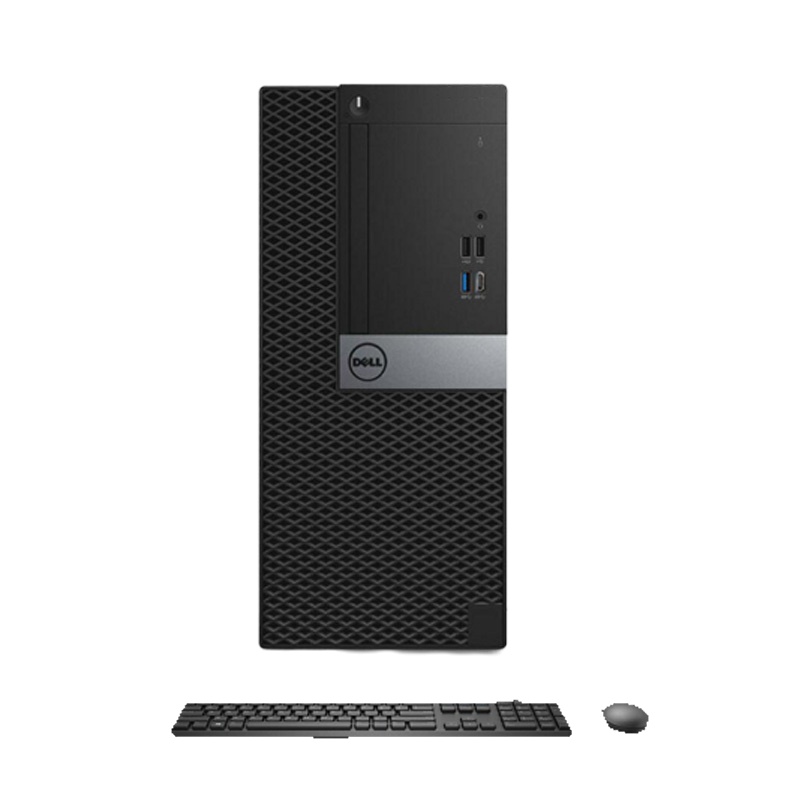 戴尔商用Optiplex7070MT台式电脑 (i5-9500 8G 1T+256G固 2G独显 刻录 W10H)单主机