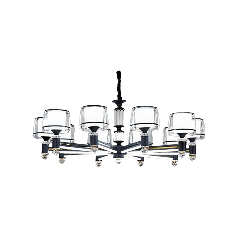 辛羽轻奢网红客厅灯吊灯2021年新款简约现代大气家用吸顶灯北欧风餐厅吊灯书房卧室灯具套餐全屋三室两厅