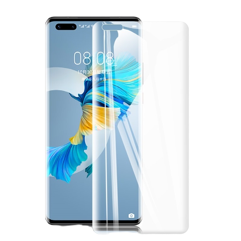 YOCY 华为mate40Pro+手机膜水凝膜全屏幕覆盖mate40后膜保护膜后盖膜贴膜钢化软膜防爆防摔磨砂防指纹镜头膜