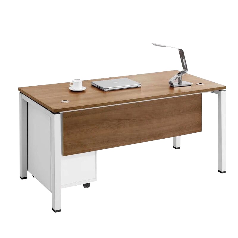 质凡单人位办公桌职员桌员工桌