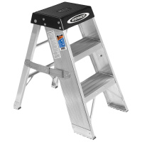 稳耐 SSA03CN 铝合金梯凳 0.91*0.49*0.27 银白色 （承重170千克）单位（件）