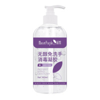 About Purple消毒护理(消)无醇免洗手消毒凝胶500ml/瓶免水洗手液消毒杀菌家用不含酒精按压瓶学生上班