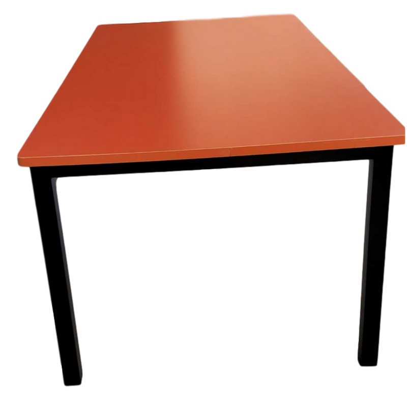 逐鹿中原餐桌快餐店桌现代简约长方形桌家用电脑桌书桌TY904钢木办公桌会议桌