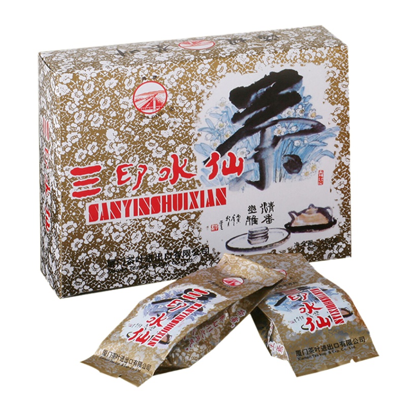 中茶 中粮集团海堤茶叶乌龙茶口粮茶三印水仙口粮茶 盒装200