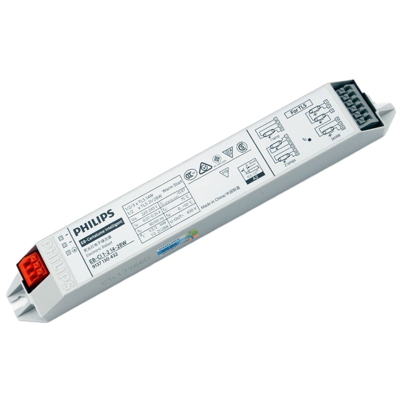 飞利浦14W T52 1拖2电子整流器