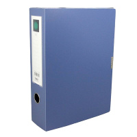 得力5604档案盒(蓝)(只)党建资料盒 财务凭证 文件夹 收纳盒 奖状证书收集册 办公用品 文件盒 档案盒