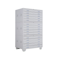 富和美办公家具 钢制底图柜 带轮工程底图文件资料柜 存画柜 B款不带轮