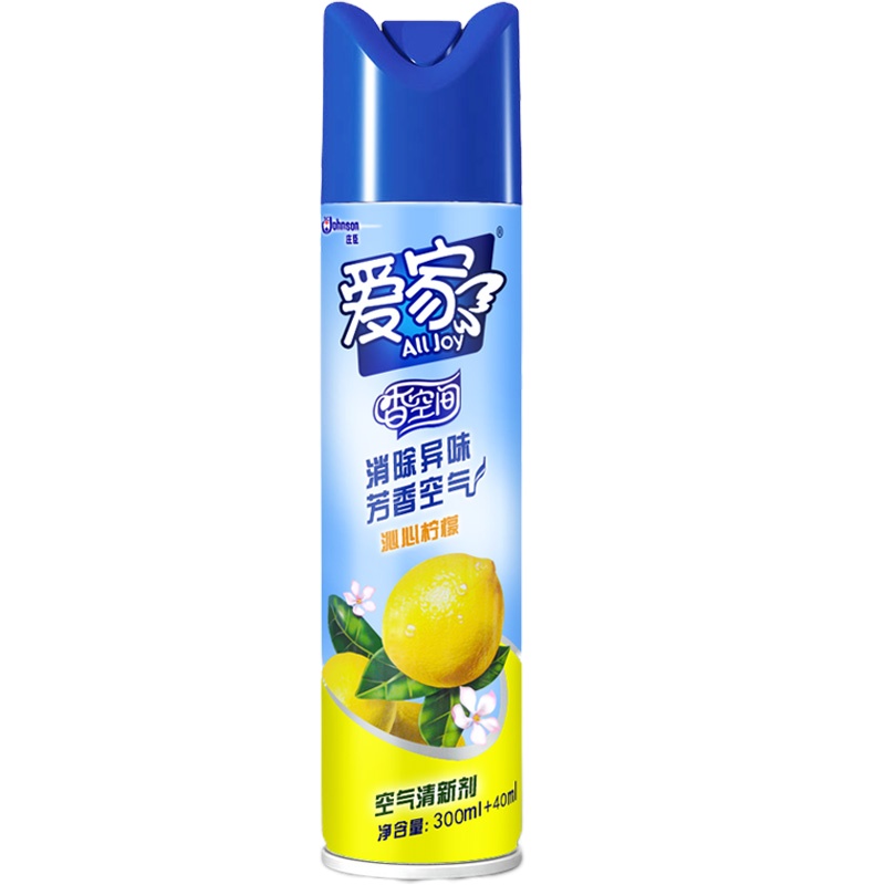 爱家 300ml 喷雾空气清新剂 单瓶装 部队专属