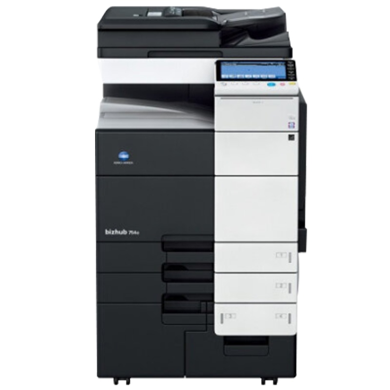 柯尼卡美能达(KONICA MINOLTA)C759 A3彩色数码复合机一体机 四纸盒+双面自动输稿器+排纸处理器