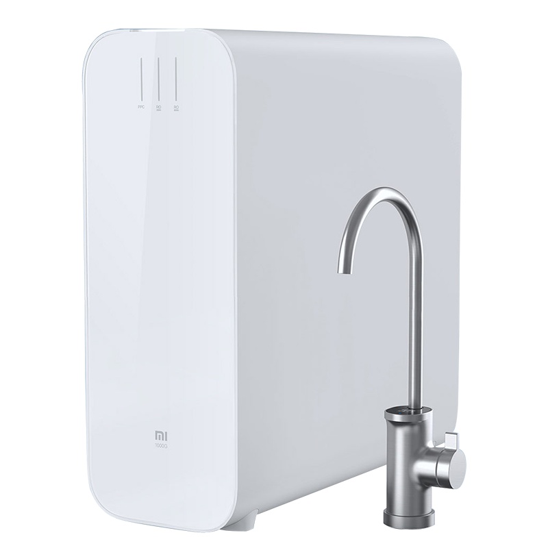 小米(mi)净水器H1000G家用直饮厨下式厨房净水机1000加仑大流量无罐反渗透纯水机即滤即饮MR1053