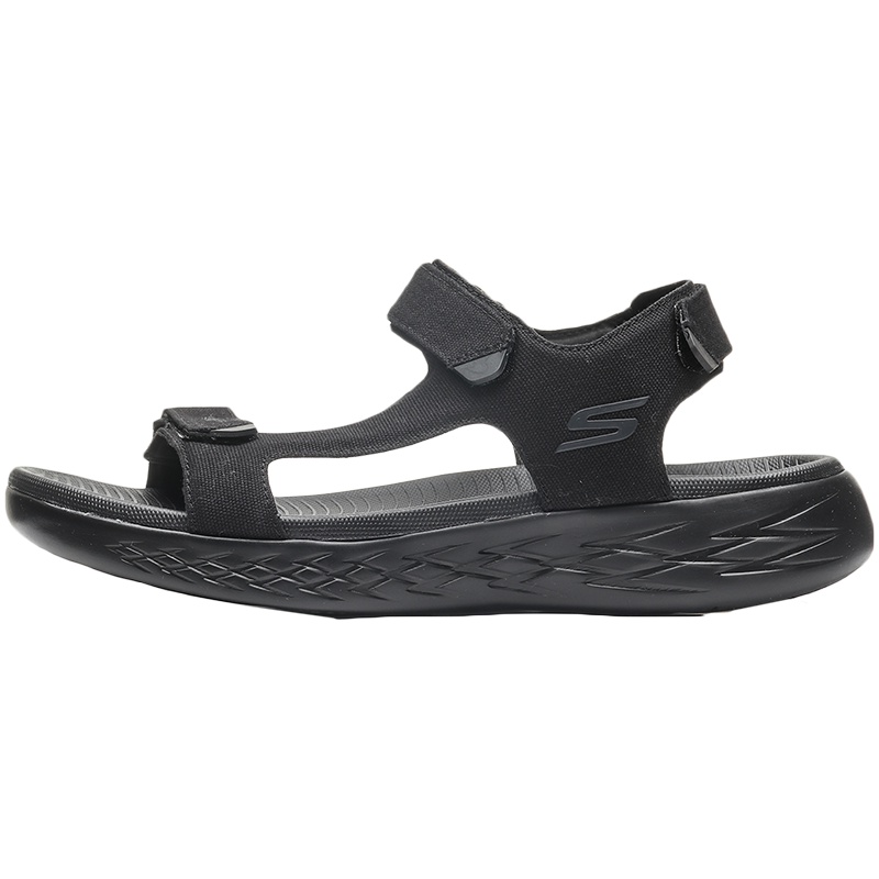 【自营】斯凯奇男鞋凉鞋轻便透气魔术贴凉鞋休闲运动鞋55369