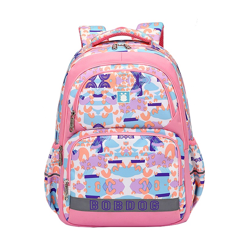 巴布豆书包小学生男童一三六年级女童轻便减负护脊儿童背包