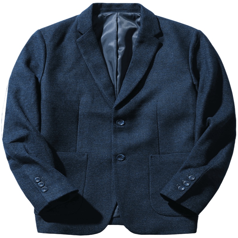 千纸鹤男装休闲西服男2019新款两粒扣西装外套潮流纯色单西35126