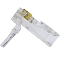 柯菲林 FT-R45T5E3 RJ45超五类非屏蔽水晶头透明(盒)