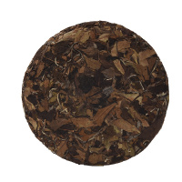 酥田x智歆堂牌寿眉饼350g 新鲜礼盒装茶叶