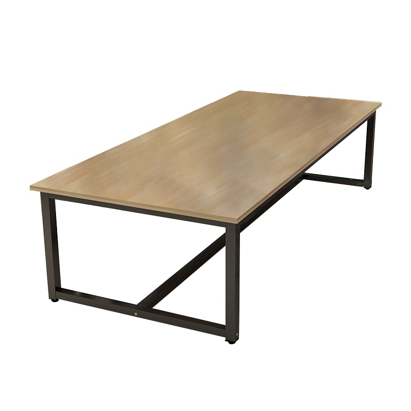 DXBG会议桌长方形老板桌培训洽谈简约现代职员办公桌长桌办公家具[工厂现做 7天内发货]