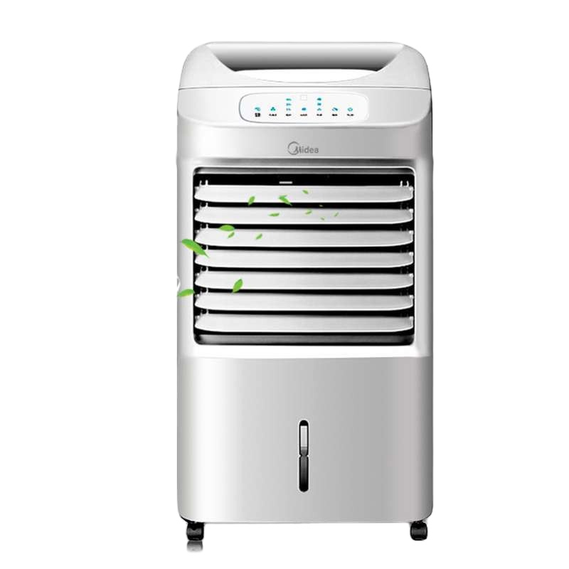 美的/Midea AD100-U冷暖两用冷气扇家用遥控版 负离子净化 加湿移动空调扇 7L水箱 支持定时 冷风扇