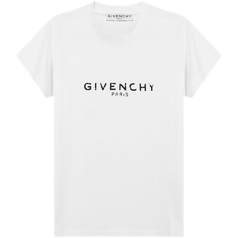 GIVENCHY 纪梵希 女士 棉质圆领短袖T恤 BW708H3Z0Y