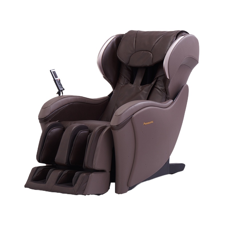 预售!松下 (Panasonic) MA04 按摩椅家用全身太空舱电动小型全自动零重力智能3D全身按摩沙发温感按摩深茶色