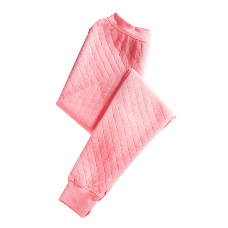 A&Bab内衣女士保暖裤精梳棉三层夹棉加厚中老年保暖秋裤