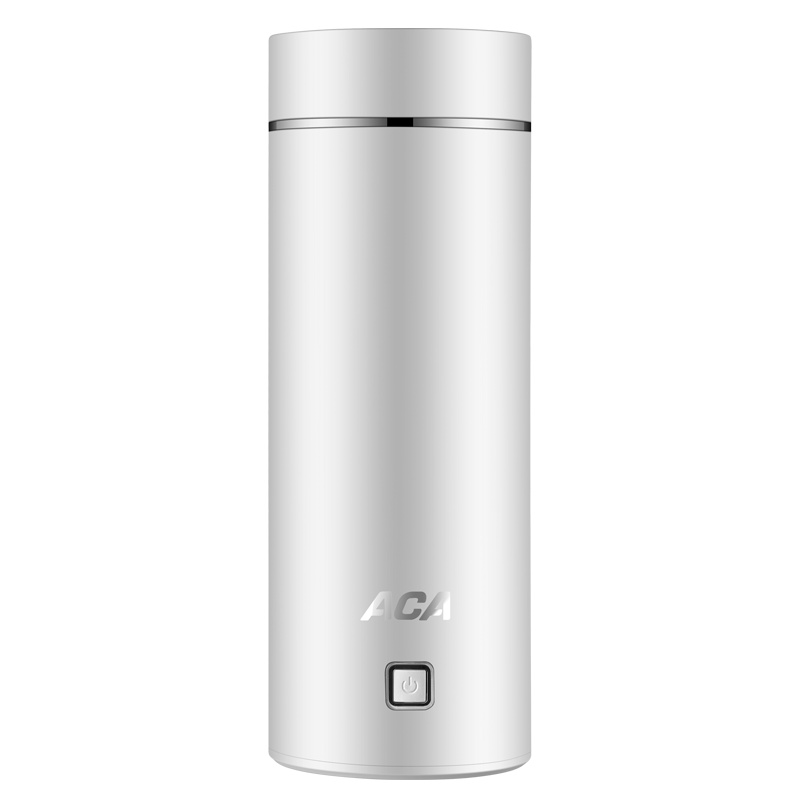 ACA迷你电热水杯旅行便携式电煮水杯小容量加热保温电热水壶